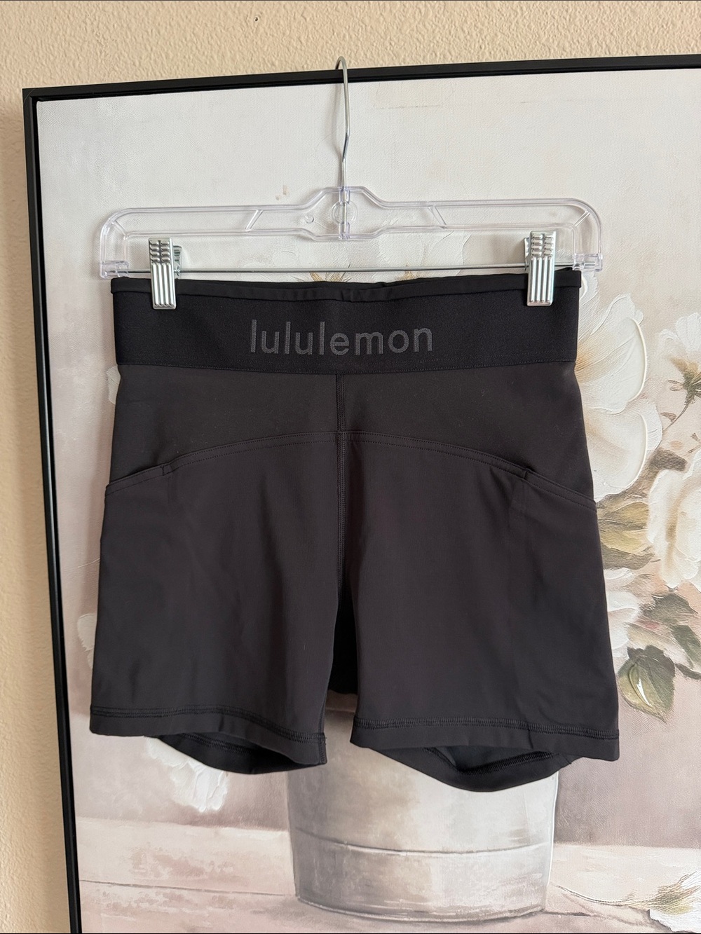 Lululemon Logo Waistband Everlux Training Short 4"